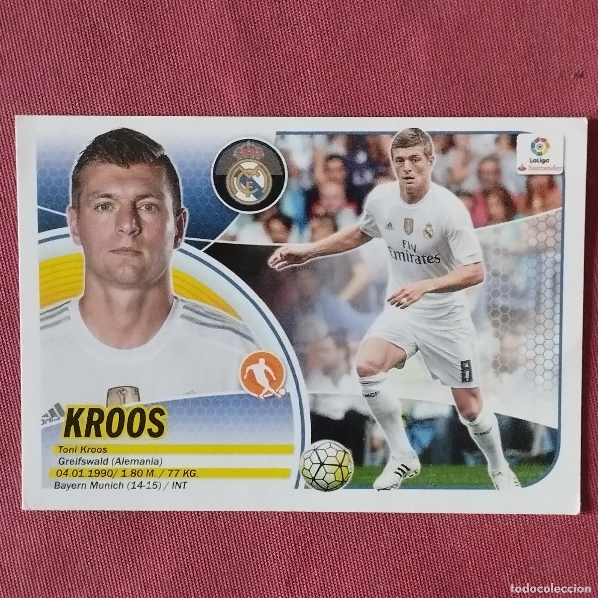 Cromos de F&uacute;tbol: KROOS - REAL MADRID - LIGA ESTE - 2017 - 2018 - 17 18