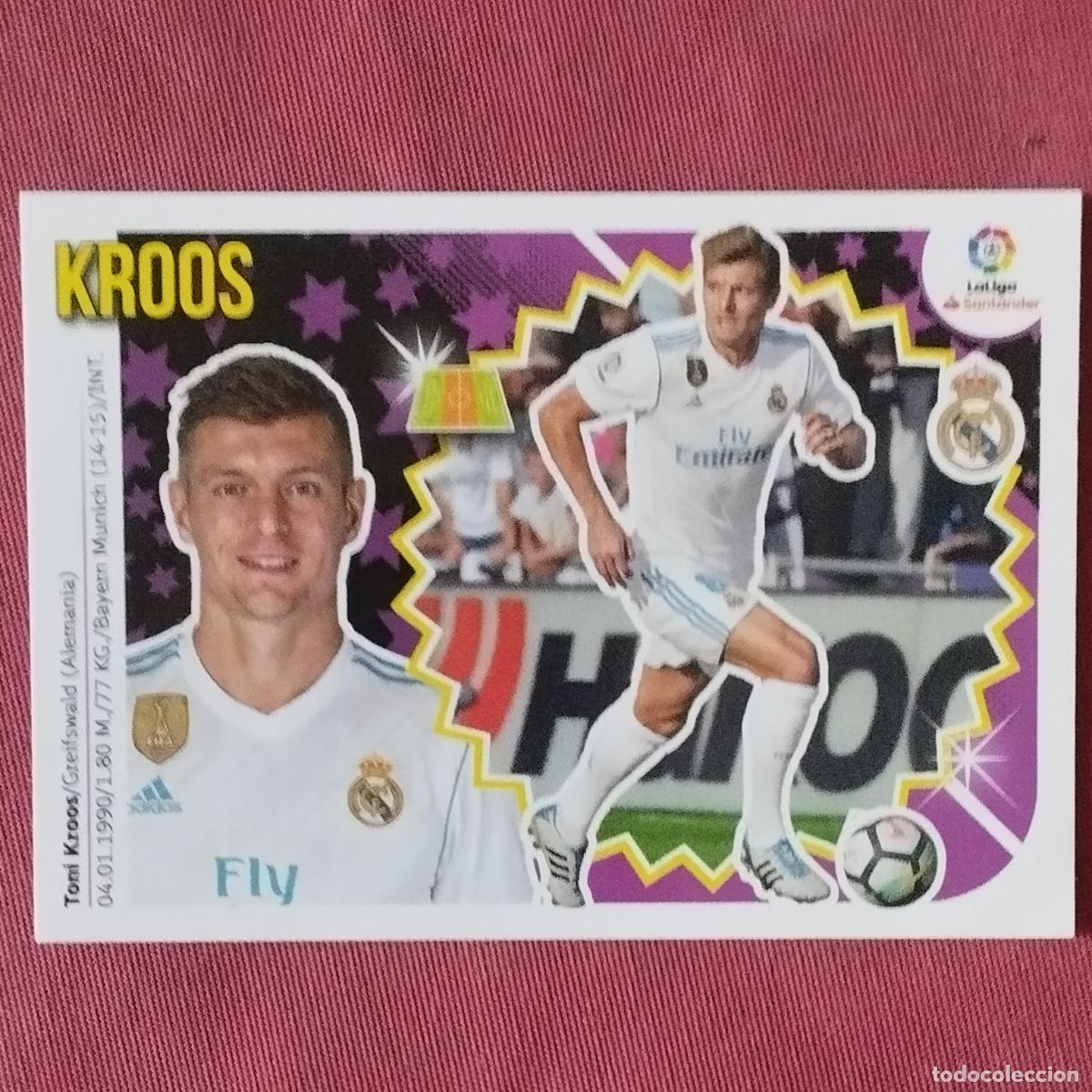 Cromos de F&uacute;tbol: KROOS - REAL MADRID - LIGA ESTE - 2018 - 2019 - 18 19