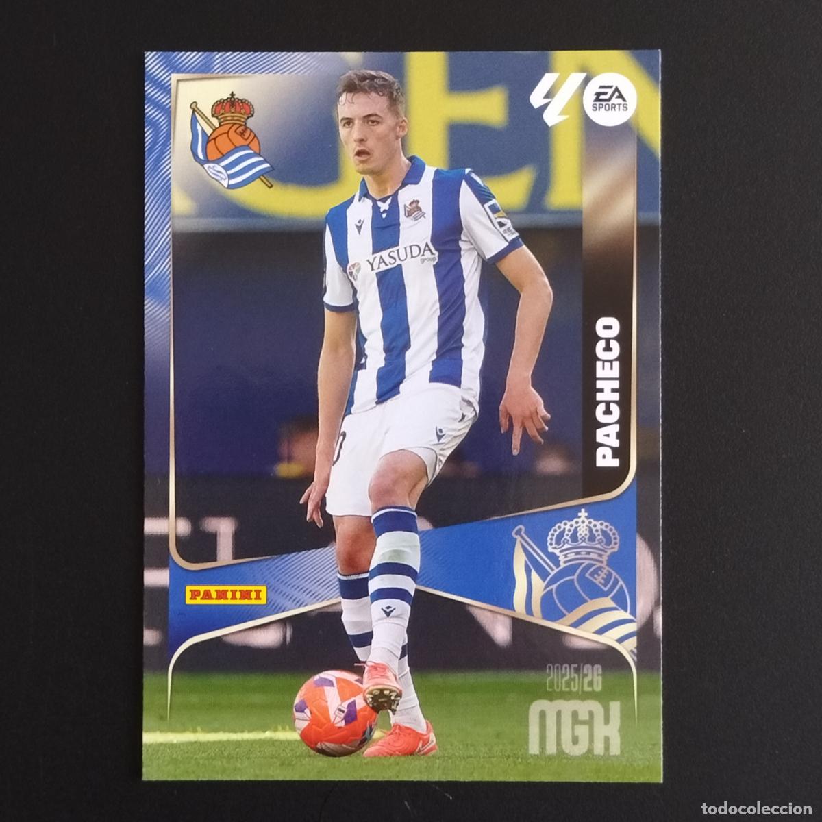 Cromos de Futebol: MGK 314 PACHECO REAL SOCIEDAD CROMOS ALBUM MEGACRACKS LIGA FUTBOL 2025 2026 25 26