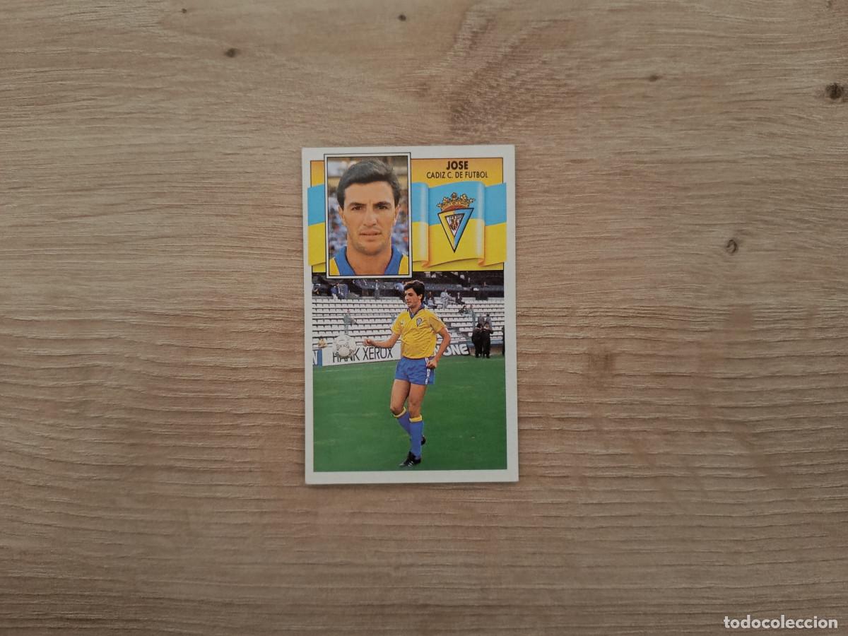 Cromos de Futebol: CROMO DE FUTBOL LIGA ESTE JOSE CADIZ SIN PEGAR NUNCA PEGADO 90 91 1990 1991 D426