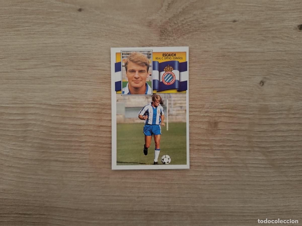 Cromos de F&uacute;tbol: CROMO DE FUTBOL LIGA ESTE ESCAICH ESPA&Ntilde;OL SIN PEGAR NUNCA PEGADO 90 91 1990 1991 D426