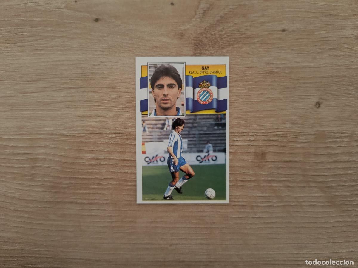 Cromos de F&uacute;tbol: CROMO DE FUTBOL LIGA ESTE GAY ESPA&Ntilde;OL SIN PEGAR NUNCA PEGADO 90 91 1990 1991 D426