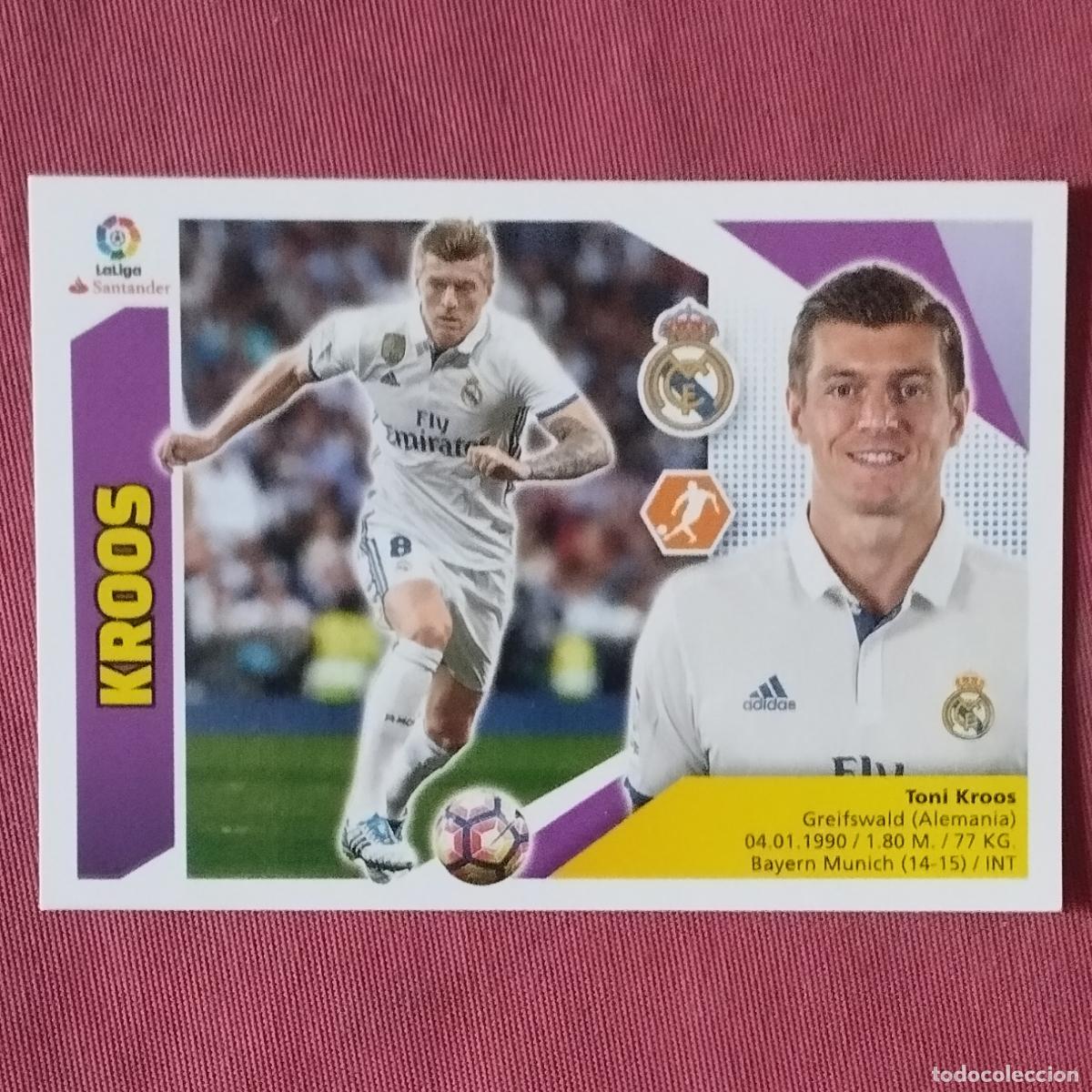 Cromos de F&uacute;tbol: KROOS - REAL MADRID - LIGA ESTE - 2017 - 2018 - 17 18