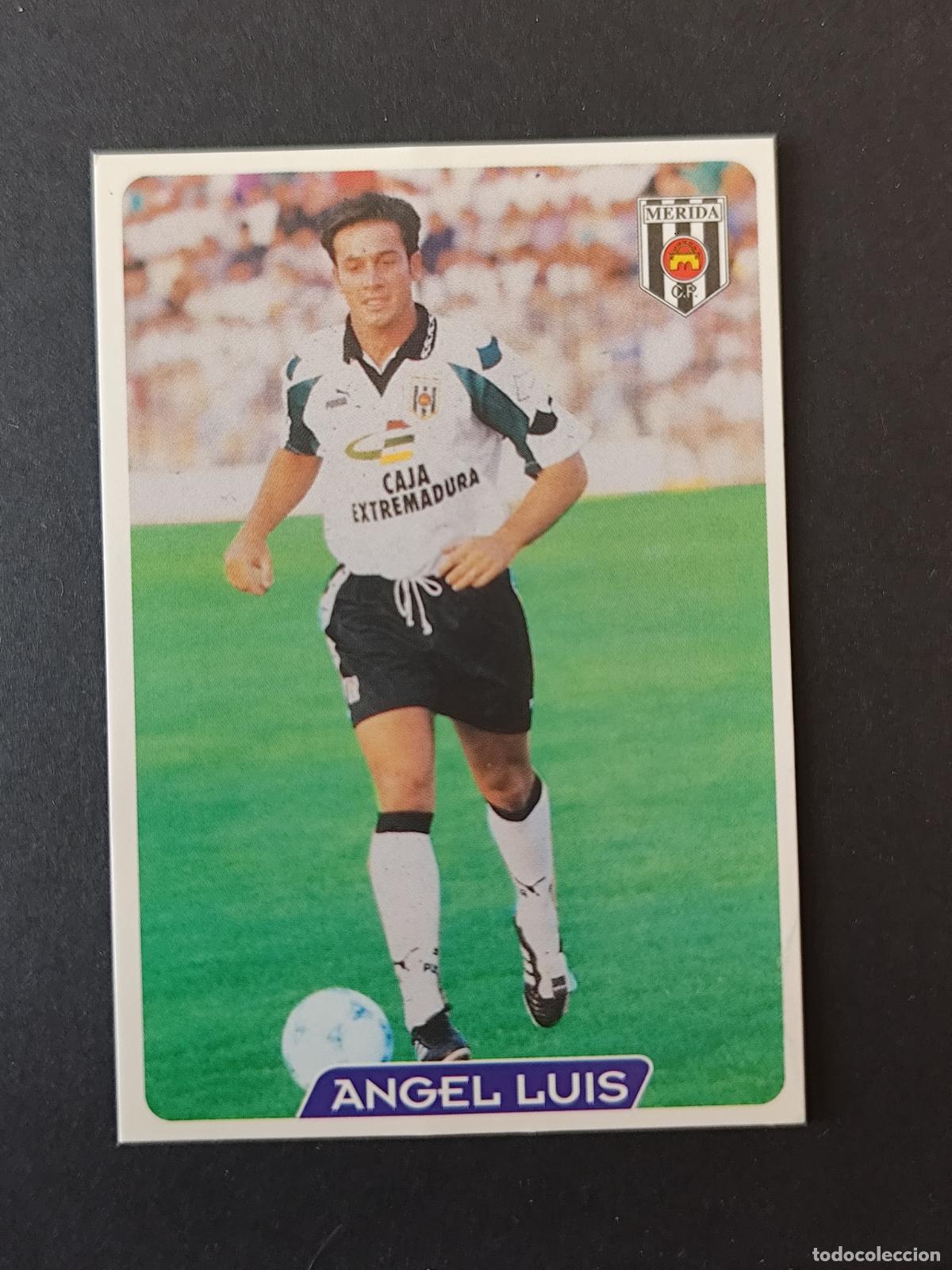 Cromos de F&uacute;tbol: 347 ANGEL LUIS M&Eacute;RIDA CORREGIDO MUNDICROMO FICHAS LIGA 1995 1996 95 96