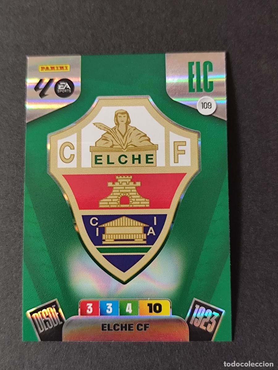 Cromos de F&uacute;tbol: 109 ESCUDO ELCHE ADRENALYN 2025 2026 25 26