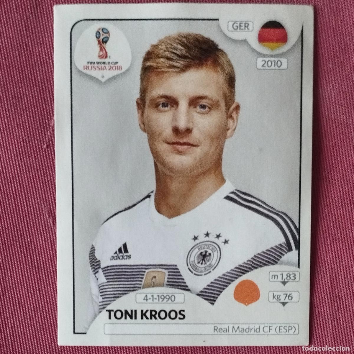 Cromos de F&uacute;tbol: KROOS - ALEMANIA - FIFA WOLRD CUP RUSSIA - MUNDIAL FUTBOL RUSIA 2018
