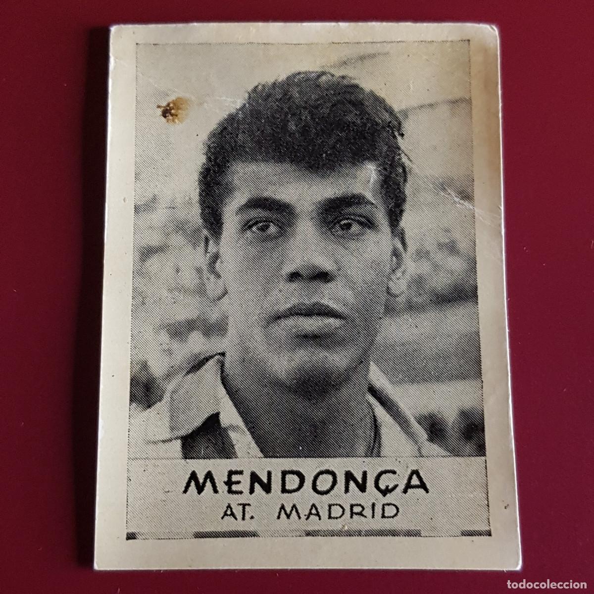 Cromos de F&uacute;tbol: JORNADA DEPORTIVA - FUTBOLISTAS - 1960 1961 - 60 61 - A MADRID - MENDON&Ccedil;A - NUNCA PEGADO