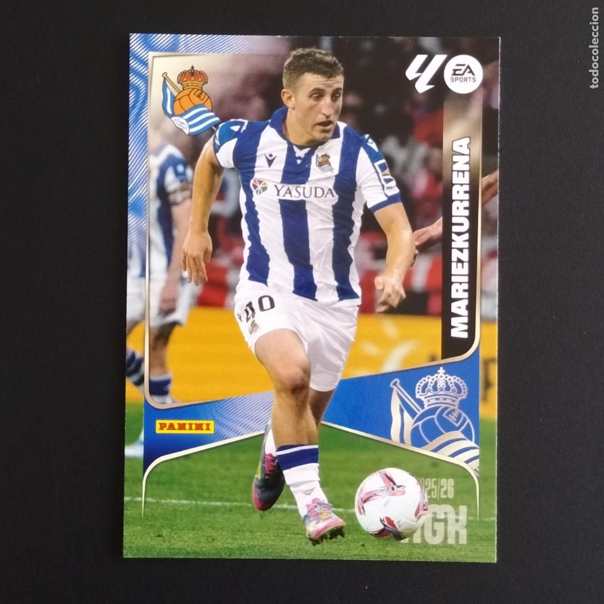 Cromos de F&uacute;tbol: MGK 324 MARIEZKURRENA REAL SOCIEDAD CROMOS ALBUM MEGACRACKS LIGA FUTBOL 2025 2026 25 26