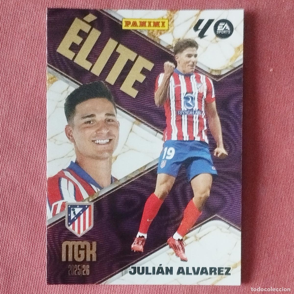 Cromos de F&uacute;tbol: JULIAN ALVARE - ATELETICO MADRID - ELITE 8 - MEGACRACKS 2025 2026 - 25 26