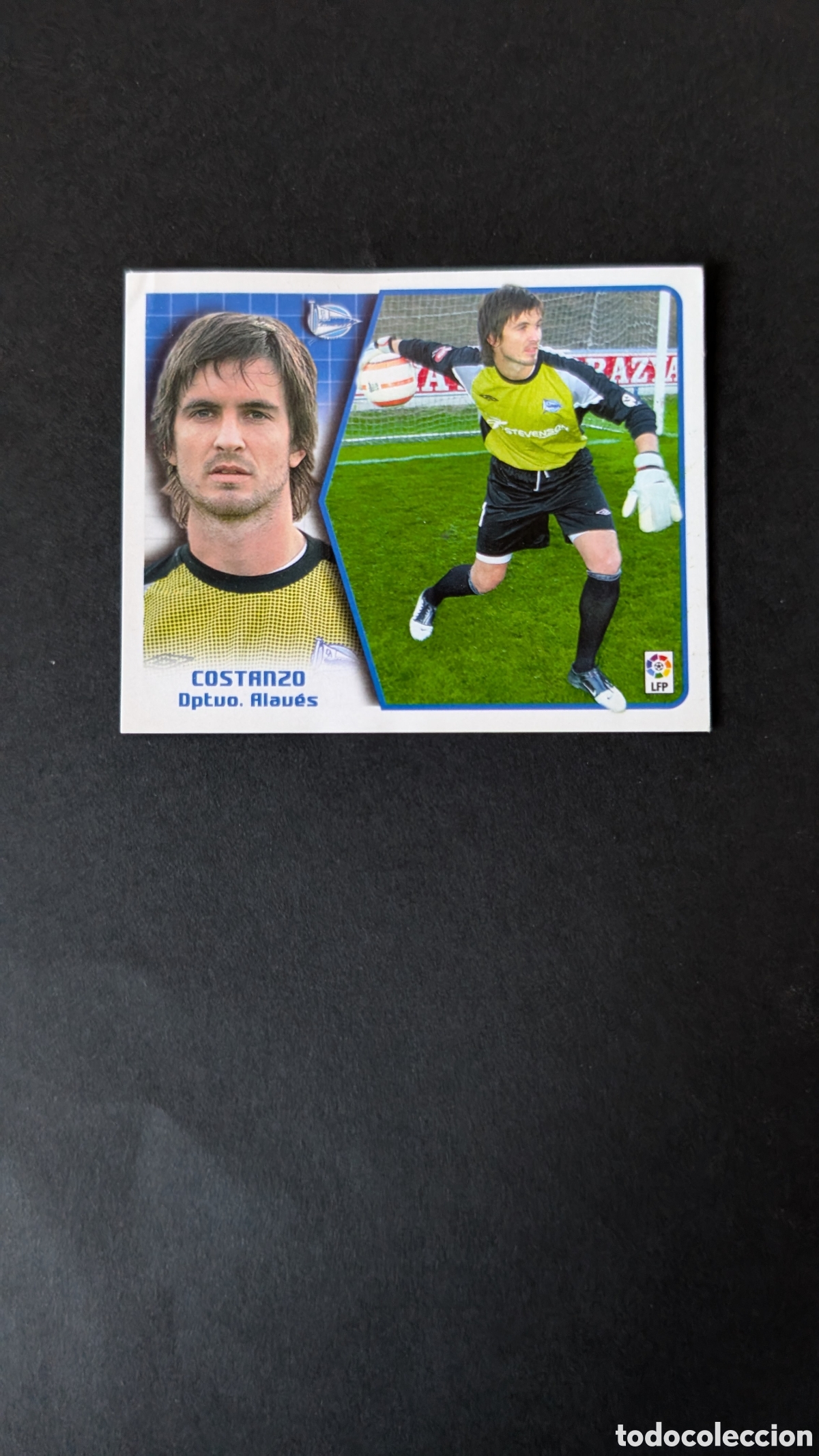 Fu&szlig;ball-Sticker: COSTANZO ALAVES COLOCA LIGA ESTE 2005/06 05 06 NUNCA PEGADO SIN PEGAR