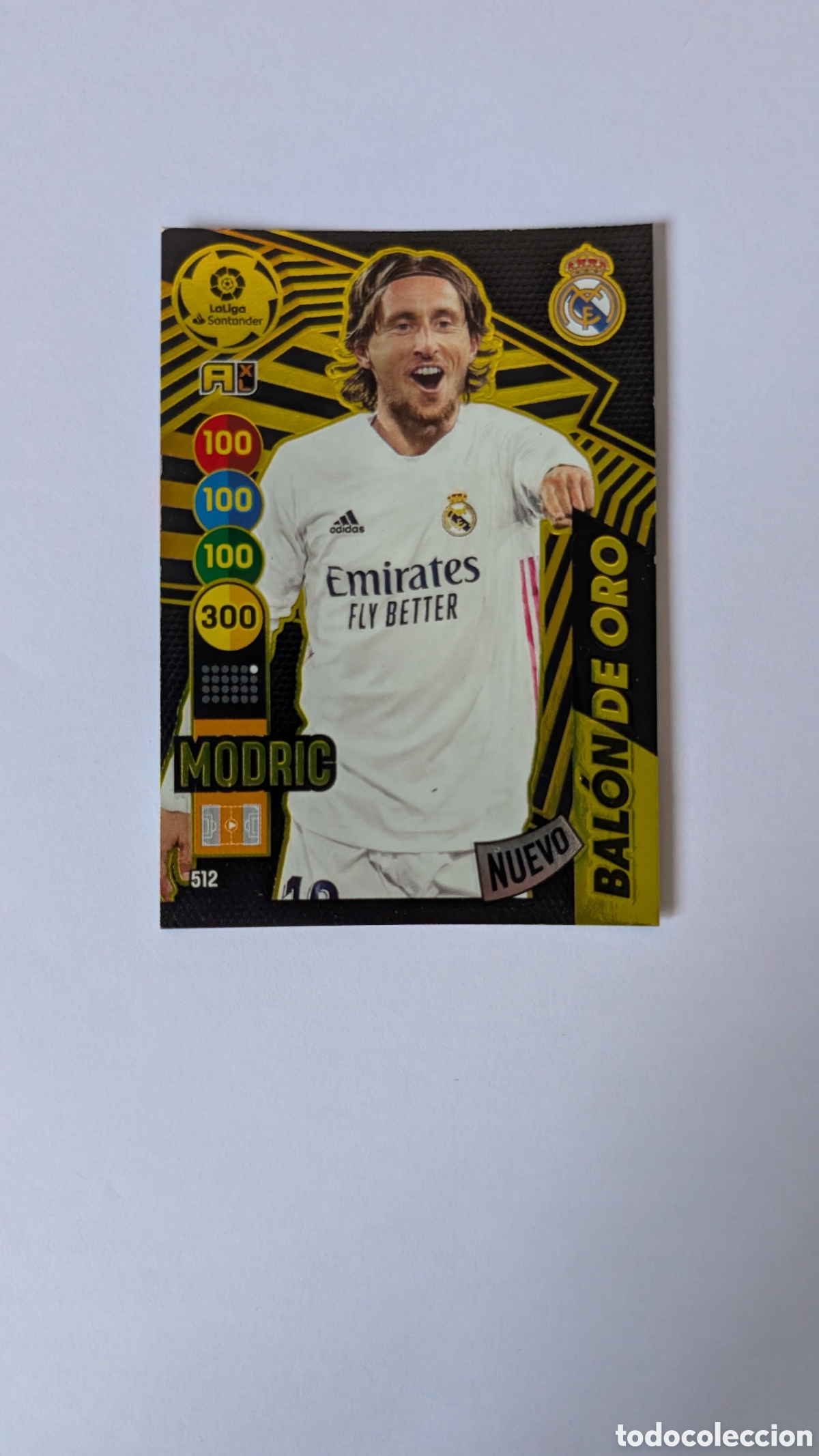 Cromos de F&uacute;tbol: MODRIC 512 REAL MADRID BALON DE ORO ADRENALYN XL LIGA 2020/21 20 21 PANINI