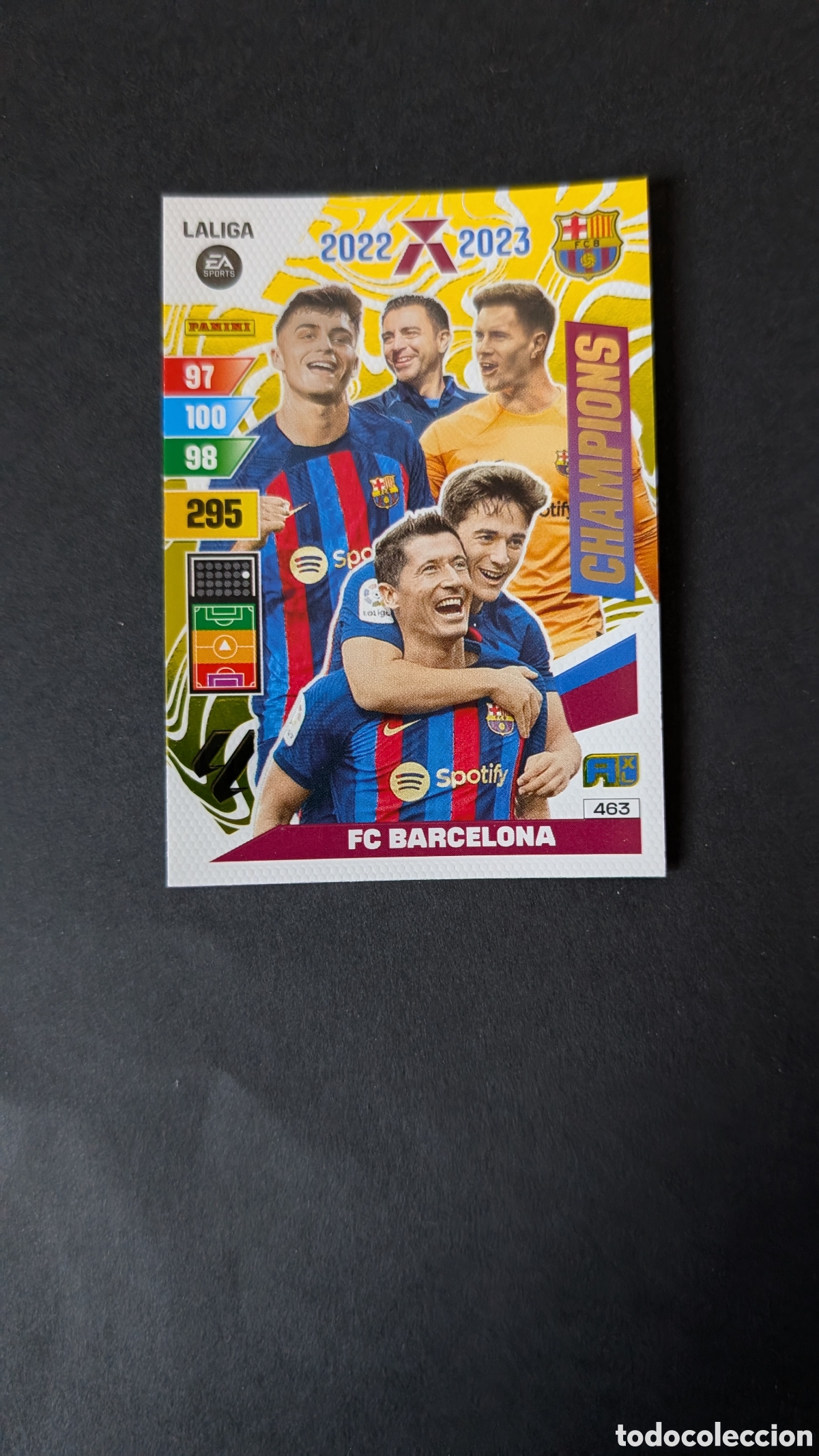 Cartes &agrave; collectionner de Football: CHAMPIONS BARCELONA 463 BALON DE ORO ADRENALYN XL LIGA 2023/2024 23 24 PANINI