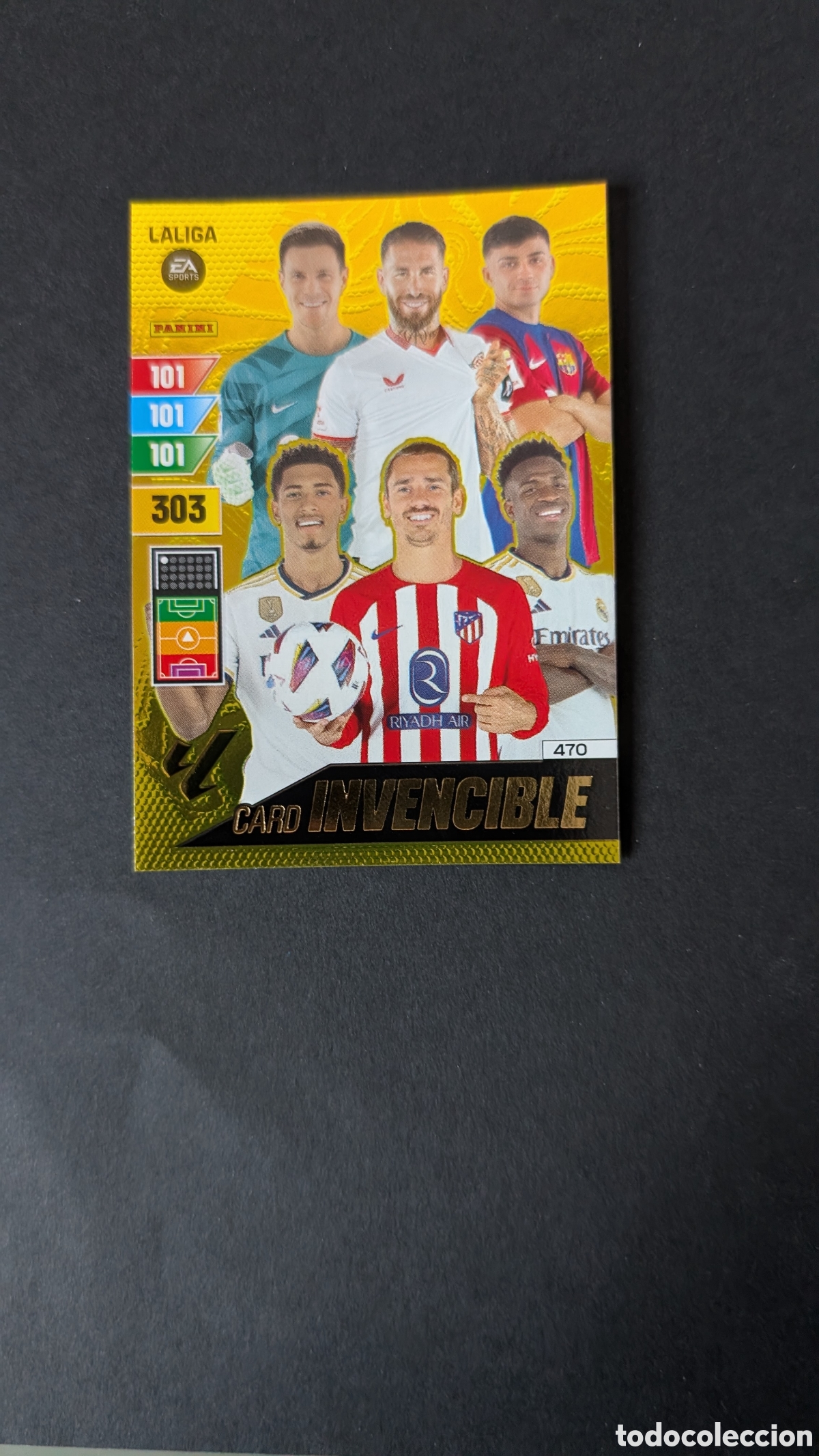 Cromos de F&uacute;tbol: CARD INVENCIBLE 470 BALON DE ORO ADRENALYN XL LIGA 2023/2024 23 24 PANINI