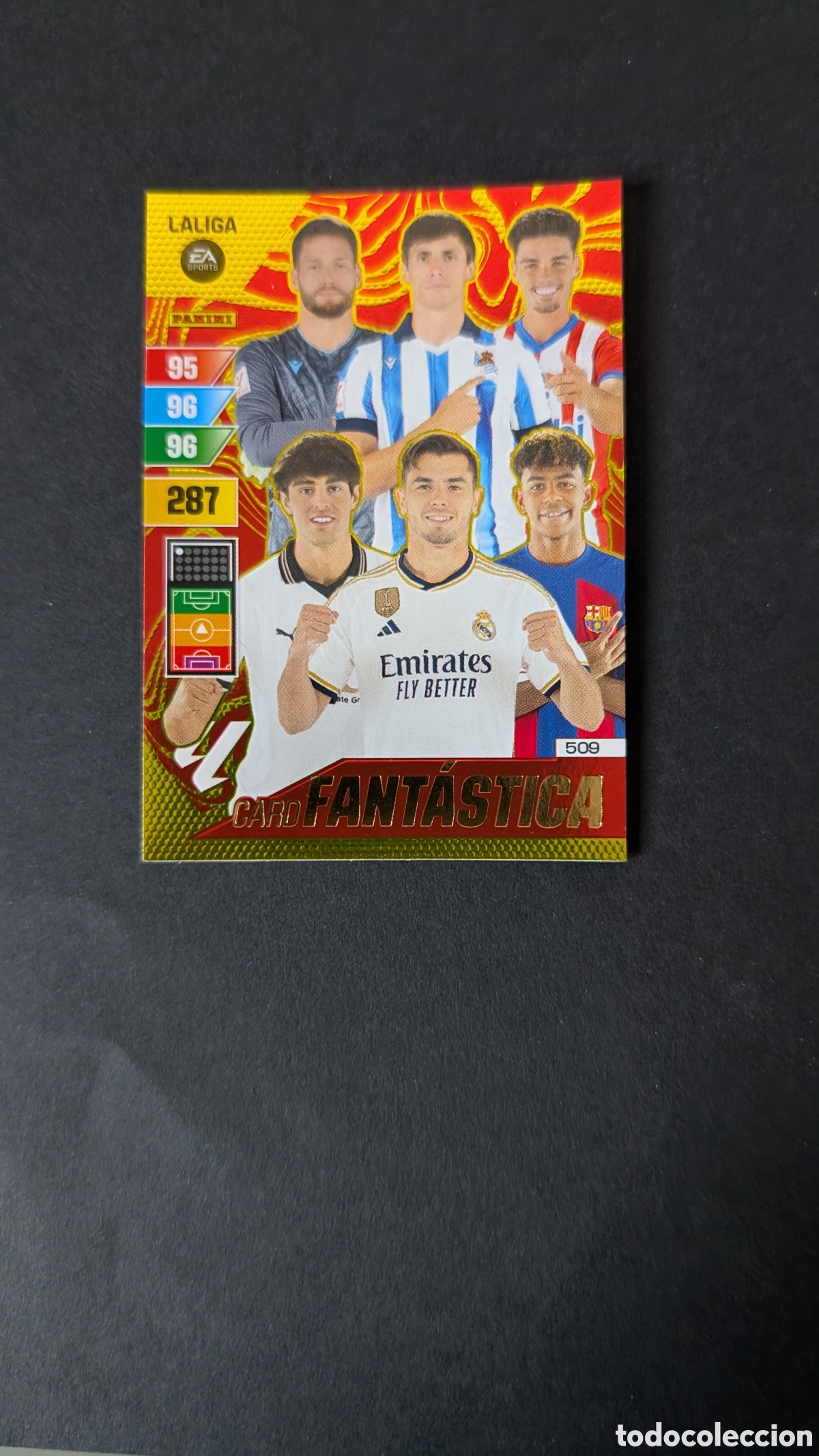 Cromos de F&uacute;tbol: CARD FANTASTICA 509 BALON DE ORO ADRENALYN XL LIGA 2023/2024 23 24 PANINI