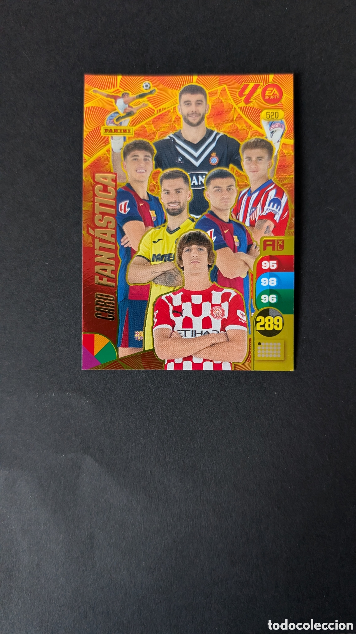 Fu&szlig;ball-Sticker: CARD FANTASTICA 520 BALON DE ORO ADRENALYN XL LIGA 2024/2025 24 25 PANINI