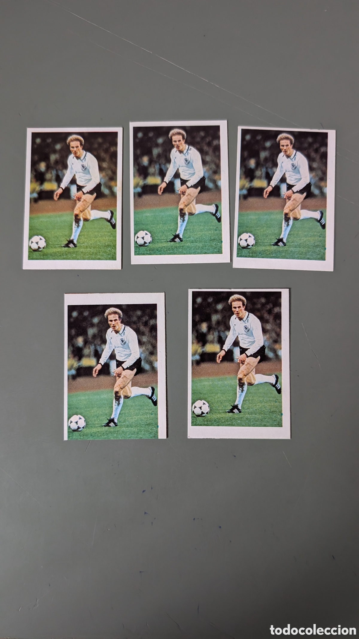 Cromos de F&uacute;tbol: LOTE 5 CROMOS RUMMENIGGE FUTBOL EN ACCION LIGA ESTE 1980/81 80 81 NUNCA PEGADOS SIN PEGAR