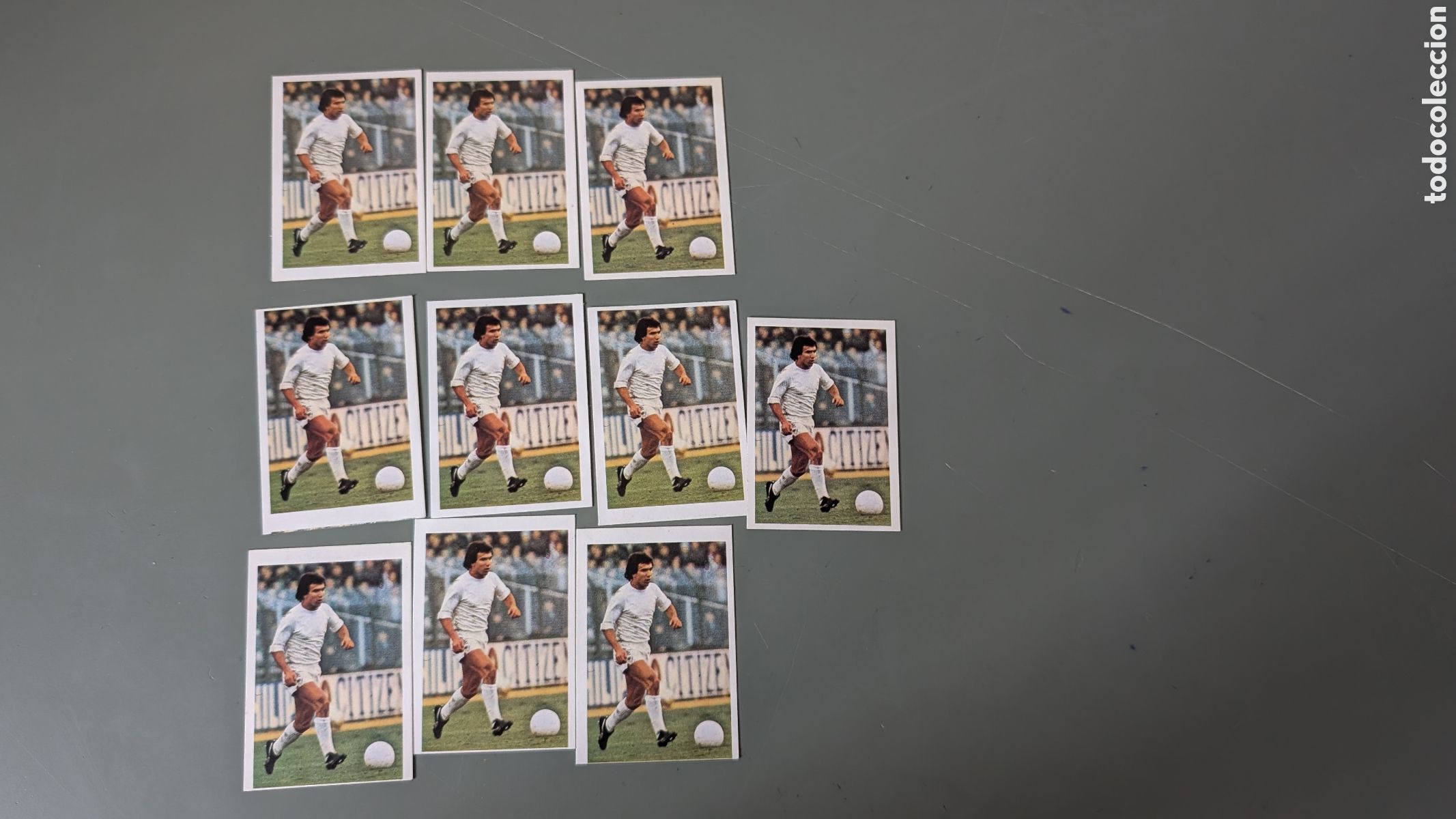 Cromos de F&uacute;tbol: LOTE 10 CROMOS JUANITO FUTBOL EN ACCION LIGA ESTE 1980/81 80 81 NUNCA PEGADOS SIN PEGAR