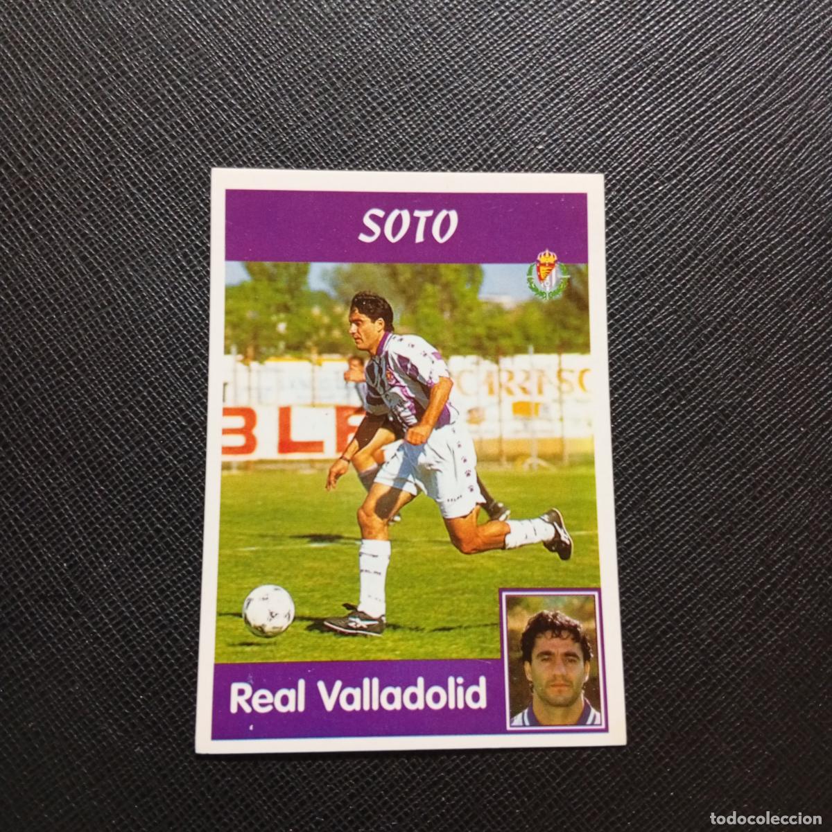 Cromos de F&uacute;tbol: 109 SOTO VALLADOLID PANINI 1997 1998 CROMO FUTBOL 97 98 - SIN PEGAR - A165 PG226