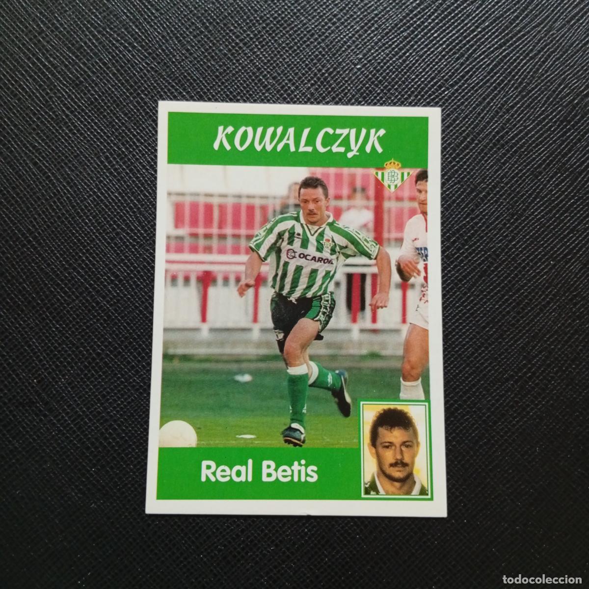 Cromos de F&uacute;tbol: 63 KOWALCZYK REAL BETIS PANINI 1997 1998 CROMO FUTBOL 97 98 - SIN PEGAR - A165 PG235