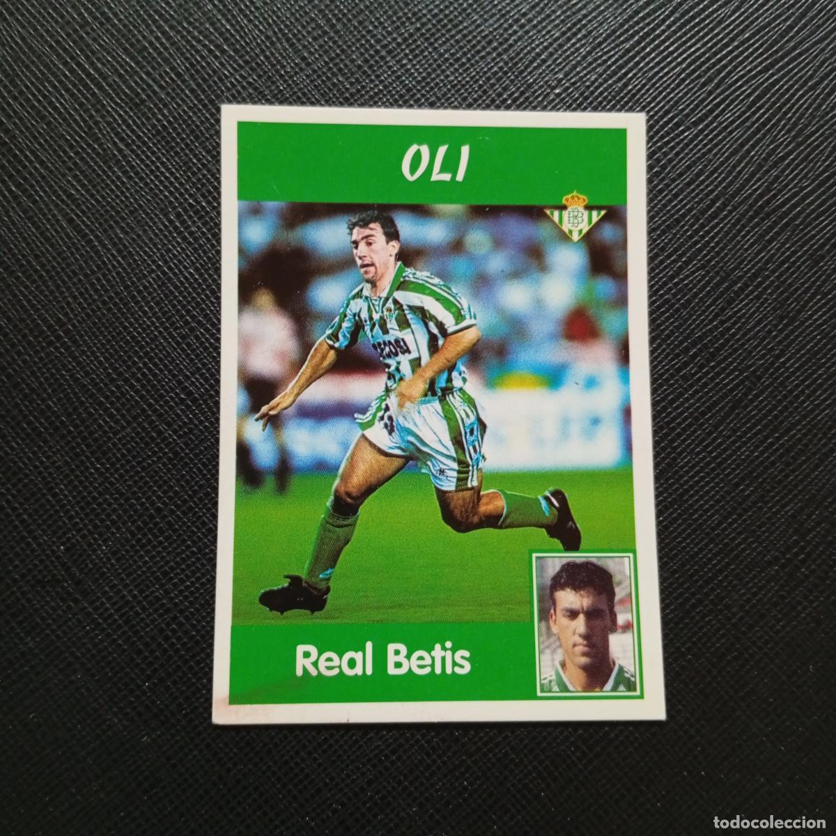 Cromos de F&uacute;tbol: 63A 63 OLI REAL BETIS PANINI 1997 1998 CROMO FUTBOL 97 98 - SIN PEGAR - A165 PG235 B