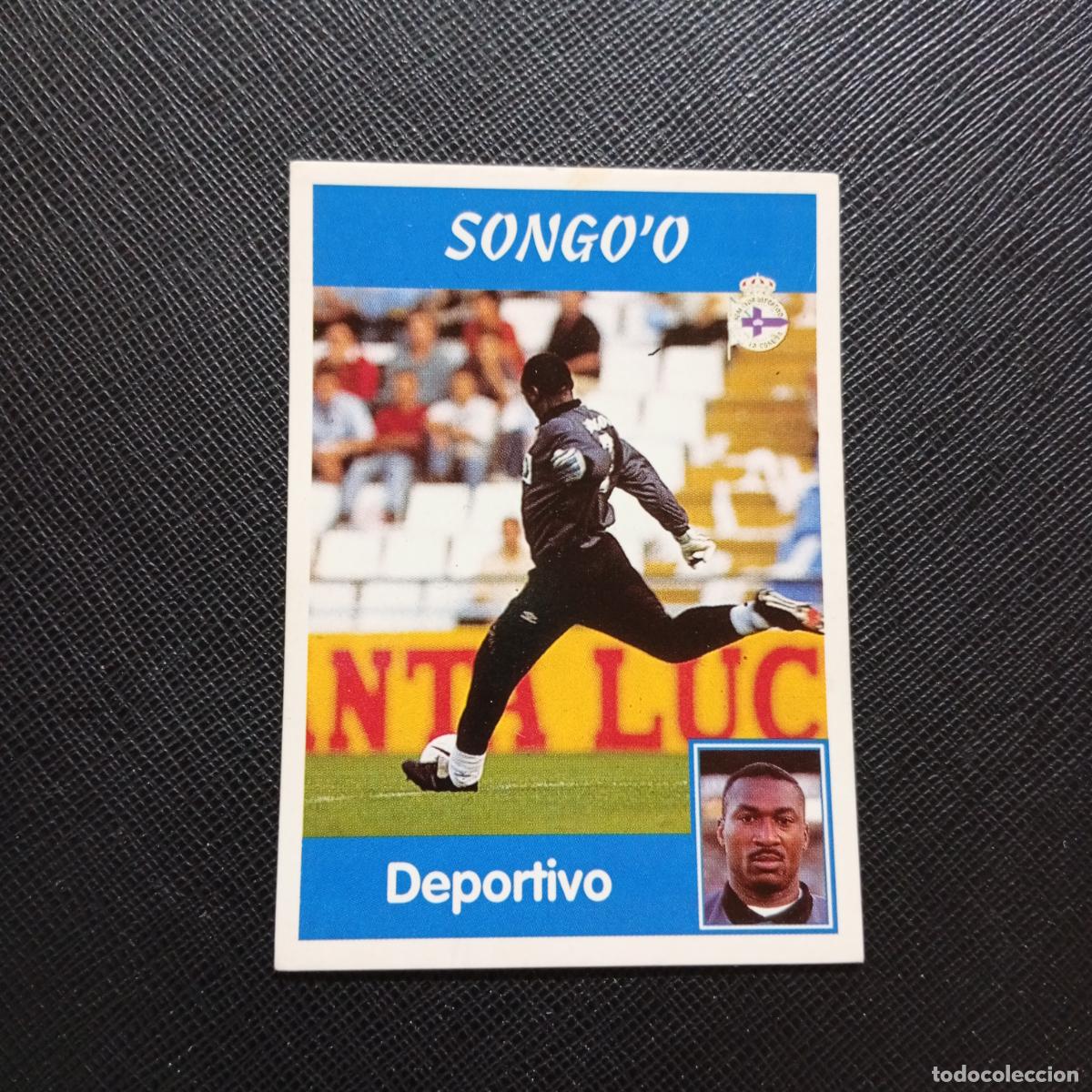 Cromos de F&uacute;tbol: 33 SONGOO DEPORTIVO PANINI 1997 1998 CROMO FUTBOL 97 98 - SIN PEGAR - A165 PG244 B