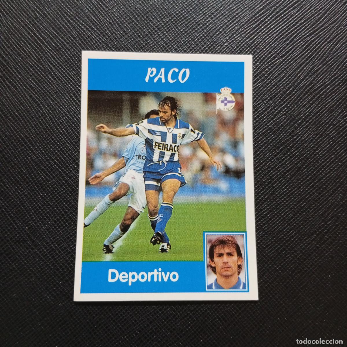 Cromos de F&uacute;tbol: 35 PACO DEPORTIVO PANINI 1997 1998 CROMO FUTBOL 97 98 - SIN PEGAR - A165 PG244