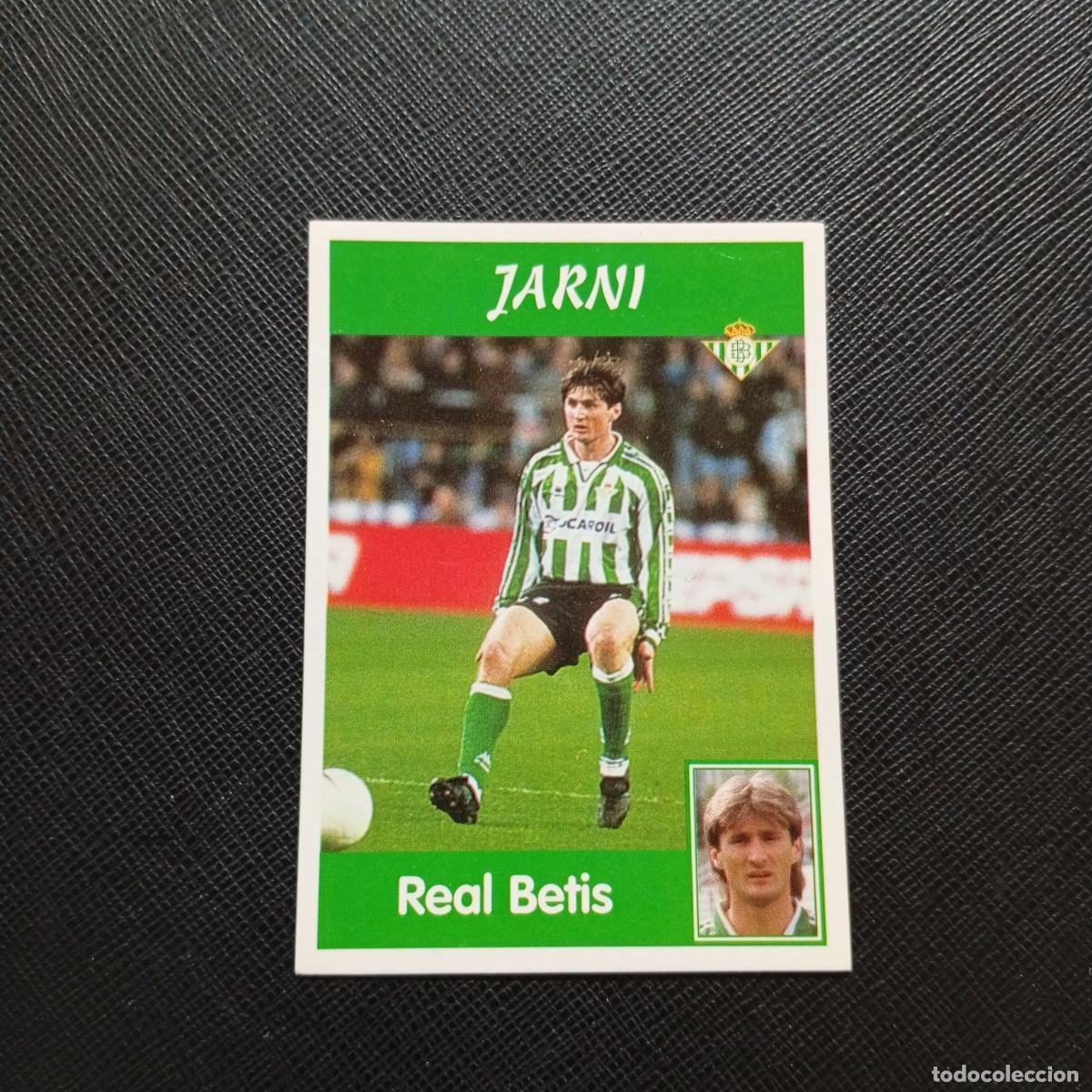 Cromos de F&uacute;tbol: 60 JARNI REAL BETIS PANINI 1997 1998 CROMO FUTBOL 97 98 - SIN PEGAR - A165 PG253