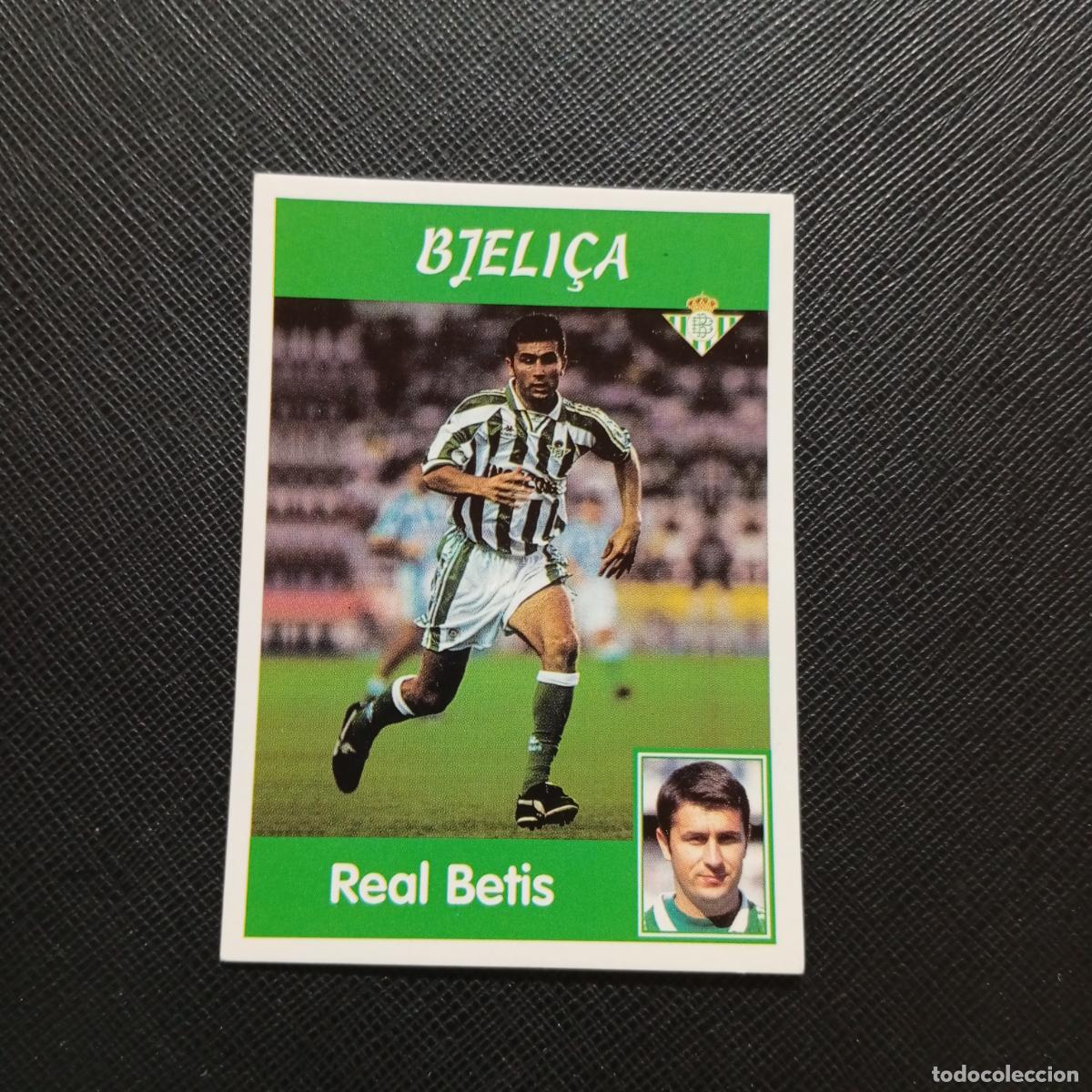 Cromos de F&uacute;tbol: 60A 60 BJELICA REAL BETIS PANINI 1997 1998 CROMO FUTBOL 97 98 - SIN PEGAR - A165 PG262 B
