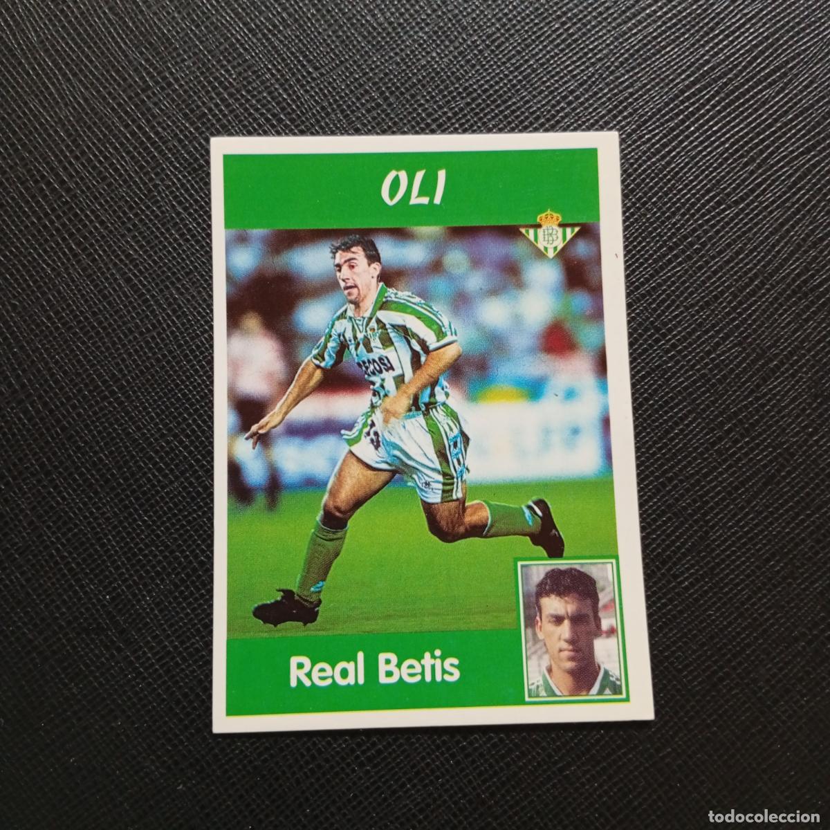 Cromos de F&uacute;tbol: 63A 63 OLI REAL BETIS PANINI 1997 1998 CROMO FUTBOL 97 98 - SIN PEGAR - A165 PG262