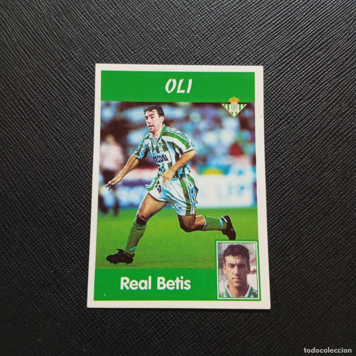Cromos de F&uacute;tbol: 63A 63 OLI REAL BETIS PANINI 1997 1998 CROMO FUTBOL 97 98 - SIN PEGAR - A165 PG262 B