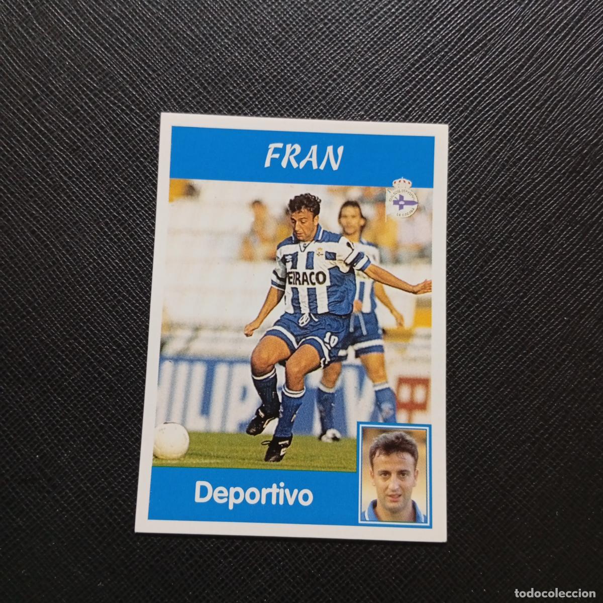 Cromos de F&uacute;tbol: 44 FRAN DEPORTIVO PANINI 1997 1998 CROMO FUTBOL 97 98 - SIN PEGAR - A165 PG262