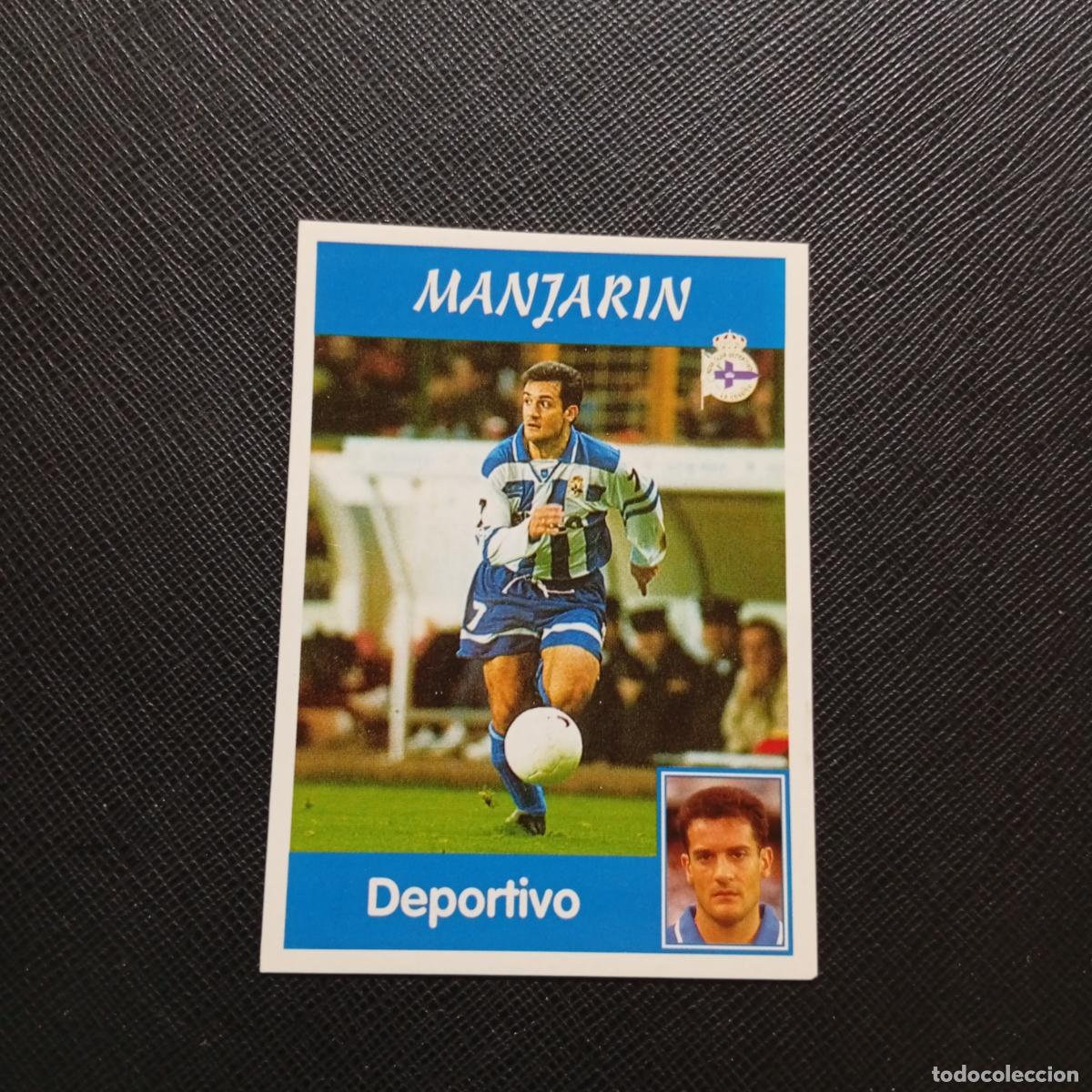 Cromos de F&uacute;tbol: 46 MANJARIN DEPORTIVO PANINI 1997 1998 CROMO FUTBOL 97 98 - SIN PEGAR - A165 PG271