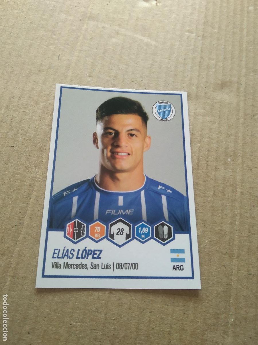Cromos de F&uacute;tbol: 212 ELIAS LOPEZ GODOY CRUZ CROMO FUTBOL ARGENTINO PANINI LIGA ARGENTINA 2022