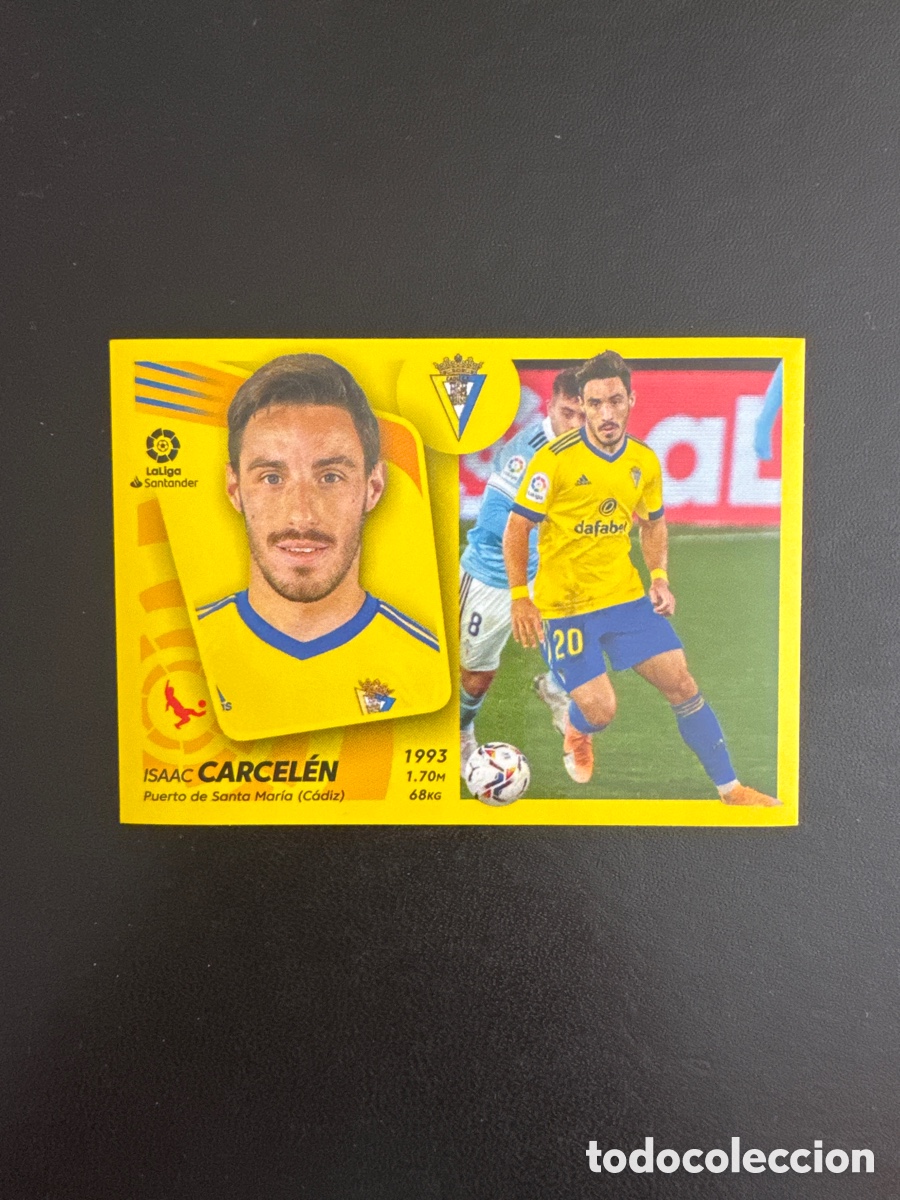 Figurine di Calcio: CARCELEN CADIZ N&Uacute;MERO 7A LIGA ESTE 2021 2022