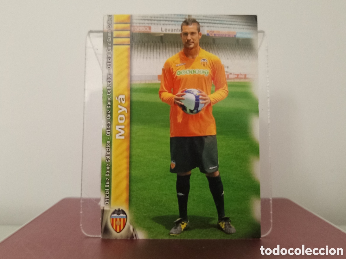 Cromos de Futebol: ❇️ CROMO ⚽ MOYA VALENCIA 140 FICHAS LIGA QUIZ COLLECTION MUNDICROMO ❇️