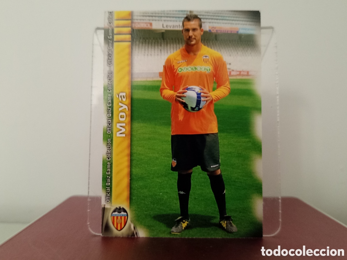 Cromos de Futebol: ❇️ CROMO ⚽ MOYA VALENCIA 140 FICHAS LIGA QUIZ COLLECTION MUNDICROMO ❇️