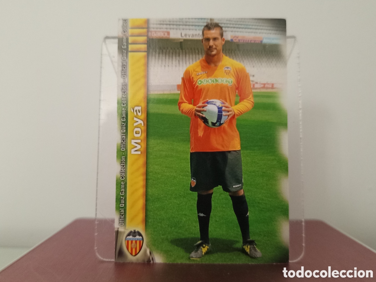 Cromos de Futebol: ❇️ CROMO ⚽ MOYA VALENCIA 140 FICHAS LIGA QUIZ COLLECTION MUNDICROMO ❇️