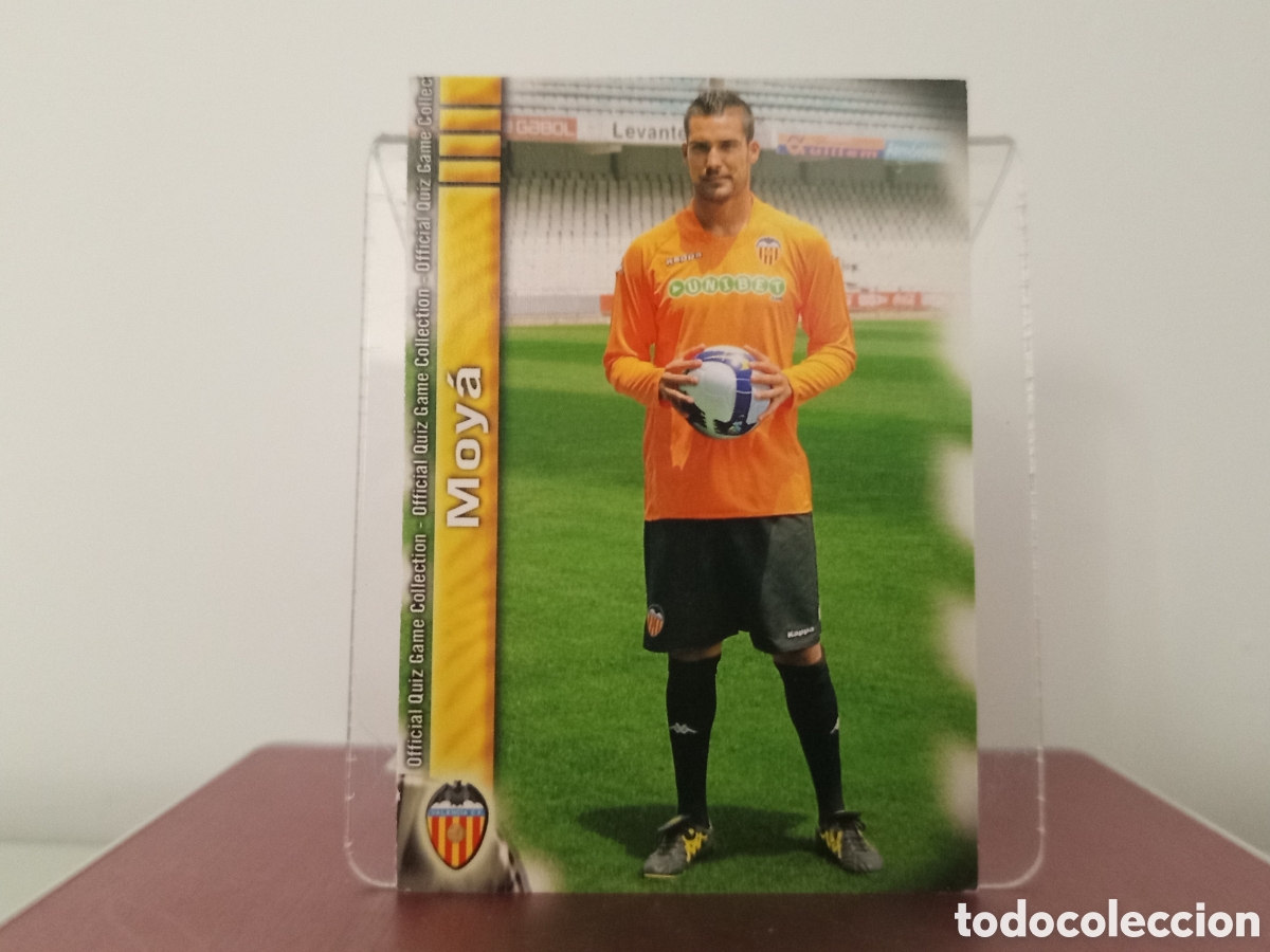 Cromos de Futebol: ❇️ CROMO ⚽ MOYA VALENCIA 140 FICHAS LIGA QUIZ COLLECTION MUNDICROMO ❇️