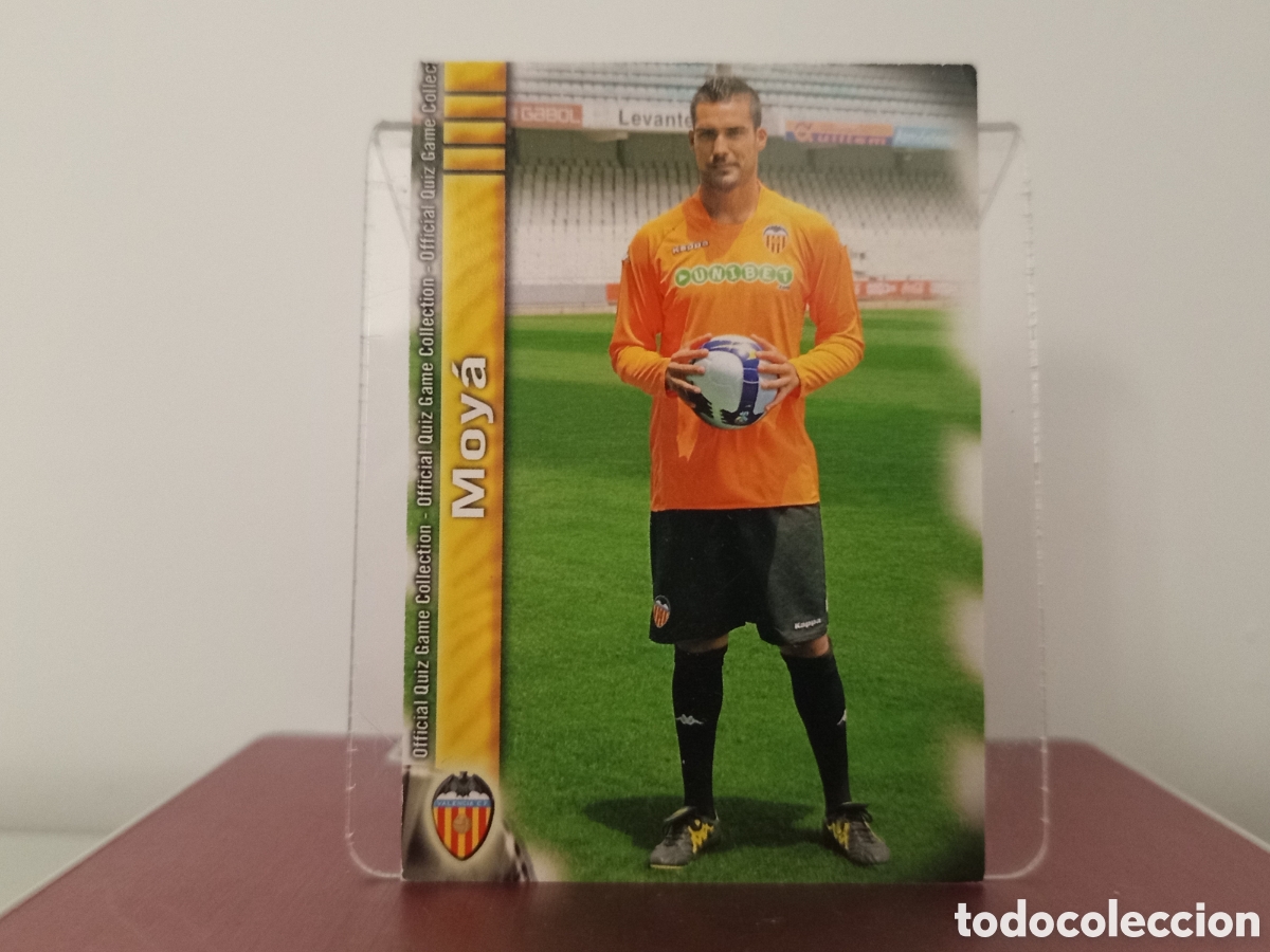 Cromos de Futebol: ❇️ CROMO ⚽ MOYA VALENCIA 140 FICHAS LIGA QUIZ COLLECTION MUNDICROMO ❇️
