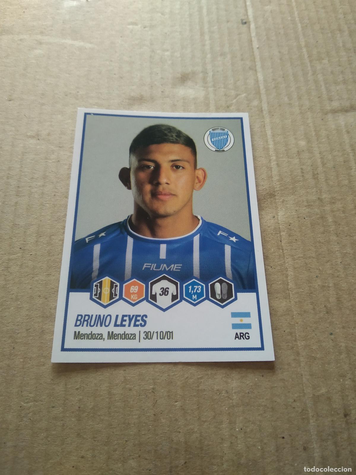 Cromos de F&uacute;tbol: 219 BRUNO LEYES GODOY CRUZ CROMO FUTBOL ARGENTINO PANINI LIGA ARGENTINA 2022
