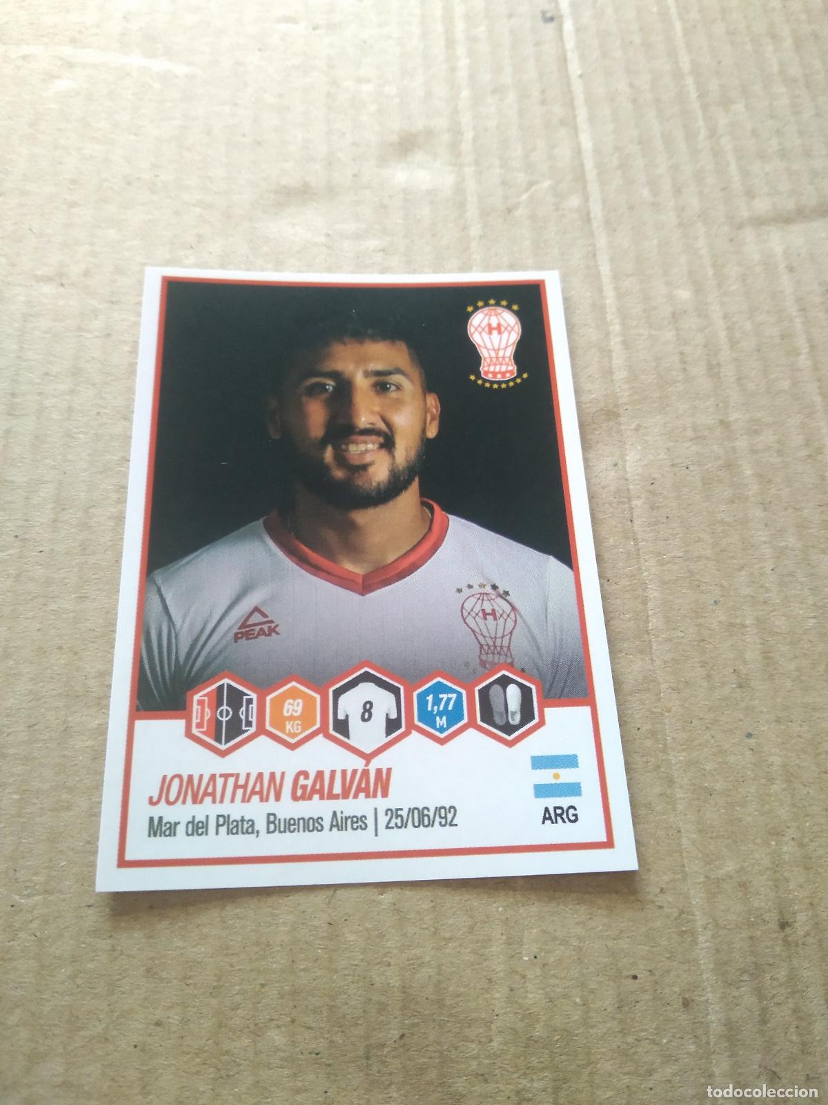 Cromos de F&uacute;tbol: 230 JONATHAN GALVAN HURACAN CROMO FUTBOL ARGENTINO PANINI LIGA ARGENTINA 2022
