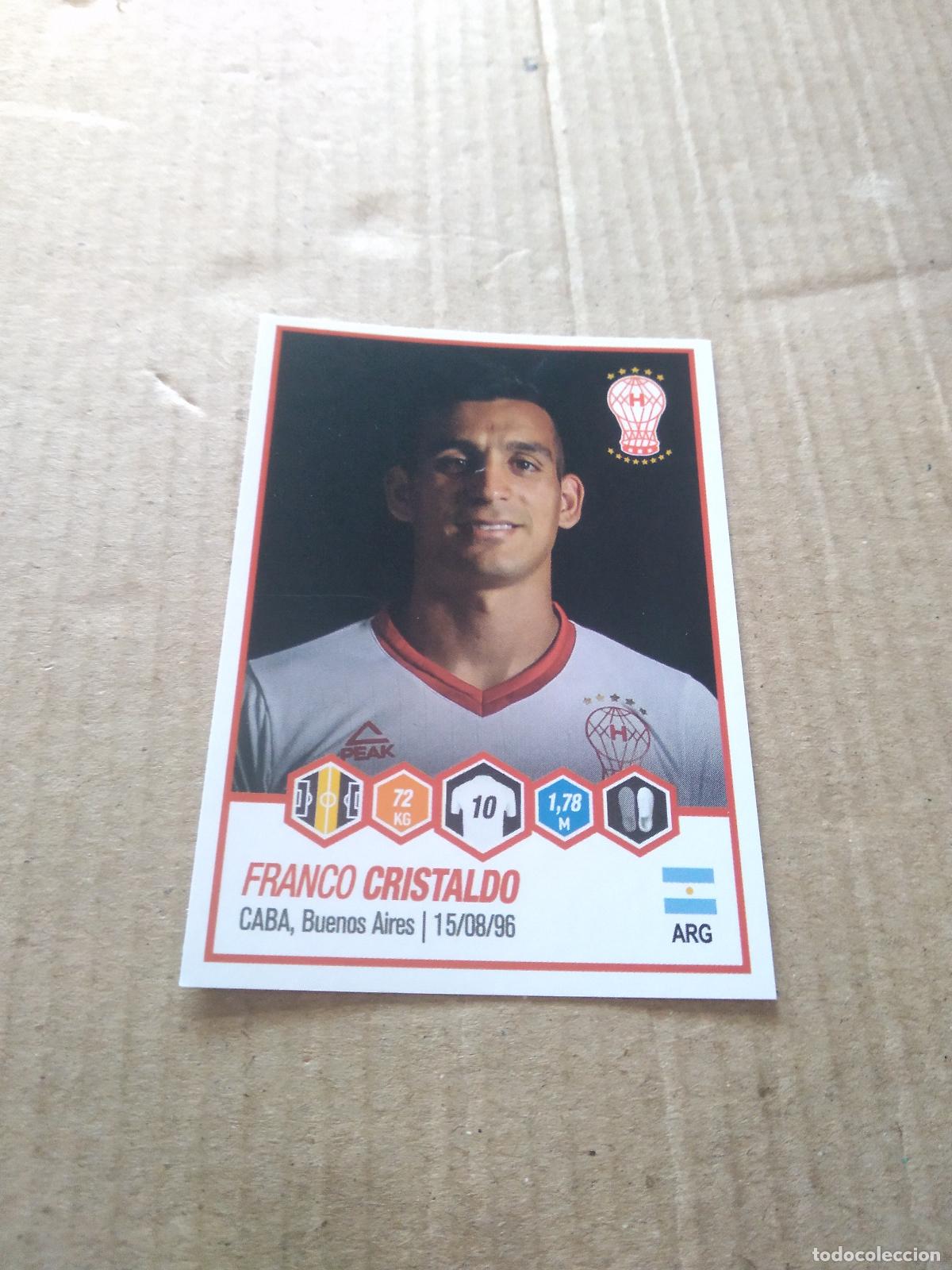 Cromos de F&uacute;tbol: 235 FRANCO CRISTALDO HURACAN CROMO FUTBOL ARGENTINO PANINI LIGA ARGENTINA 2022