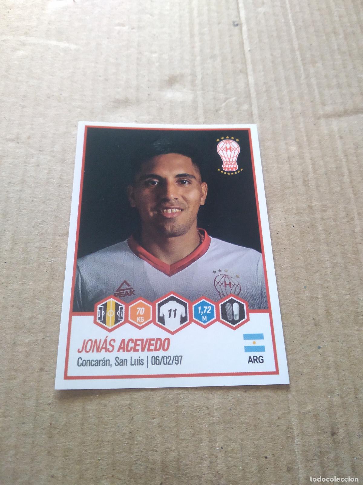 Cromos de F&uacute;tbol: 236 JONAS ACEVEDO HURACAN CROMO FUTBOL ARGENTINO PANINI LIGA ARGENTINA 2022