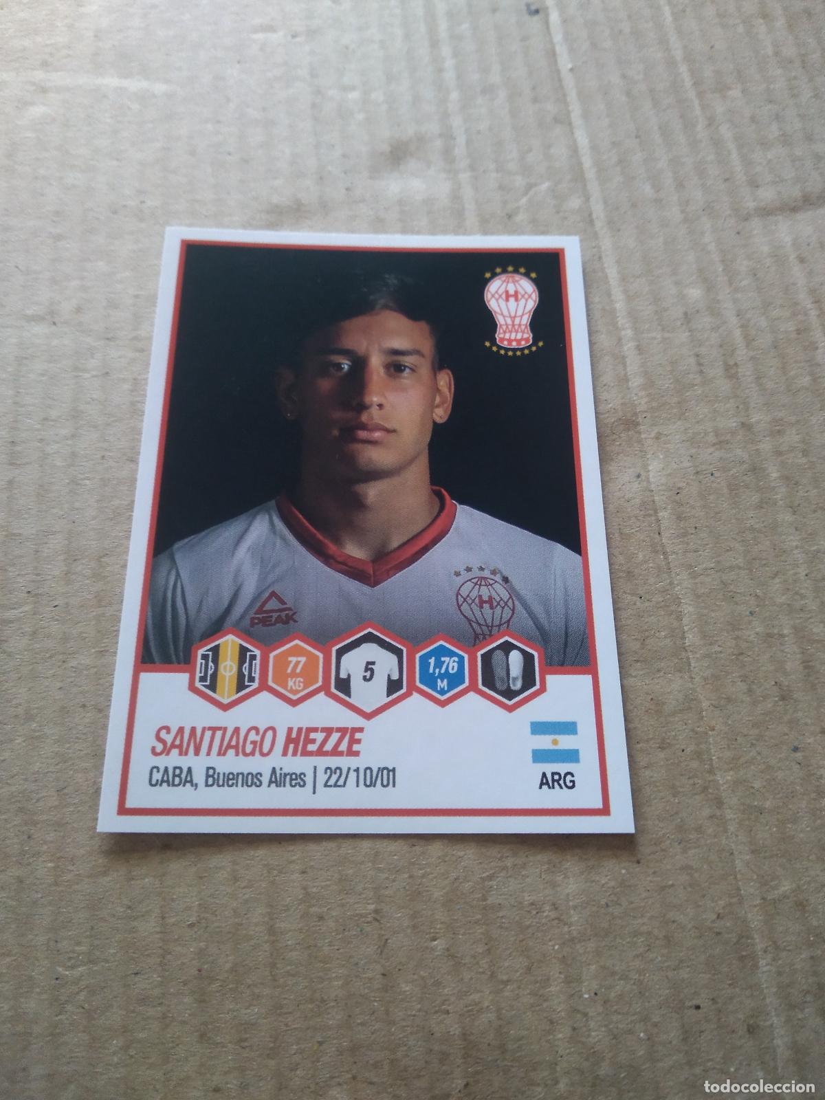 Cromos de F&uacute;tbol: 237 SANTIAGO HEZZE HURACAN CROMO FUTBOL ARGENTINO PANINI LIGA ARGENTINA 2022