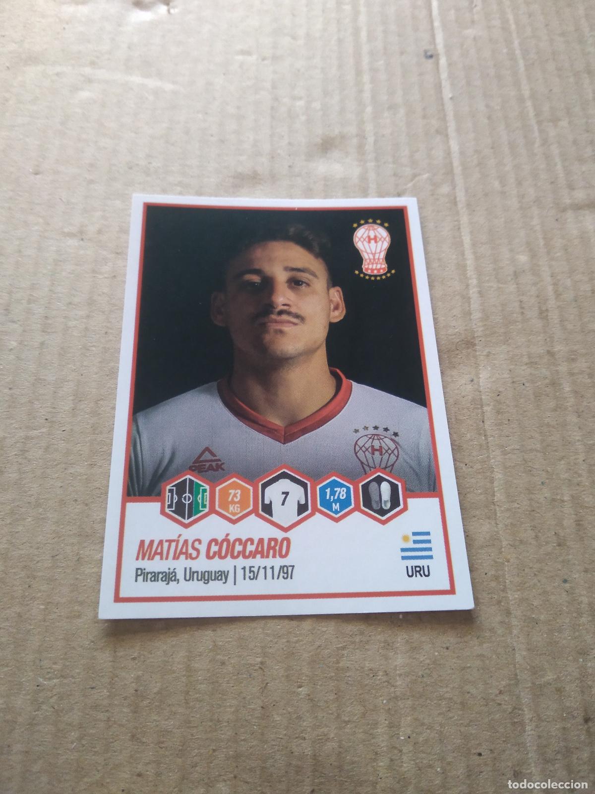 Cromos de F&uacute;tbol: 239 MATIAS COCCARO HURACAN CROMO FUTBOL ARGENTINO PANINI LIGA ARGENTINA 2022