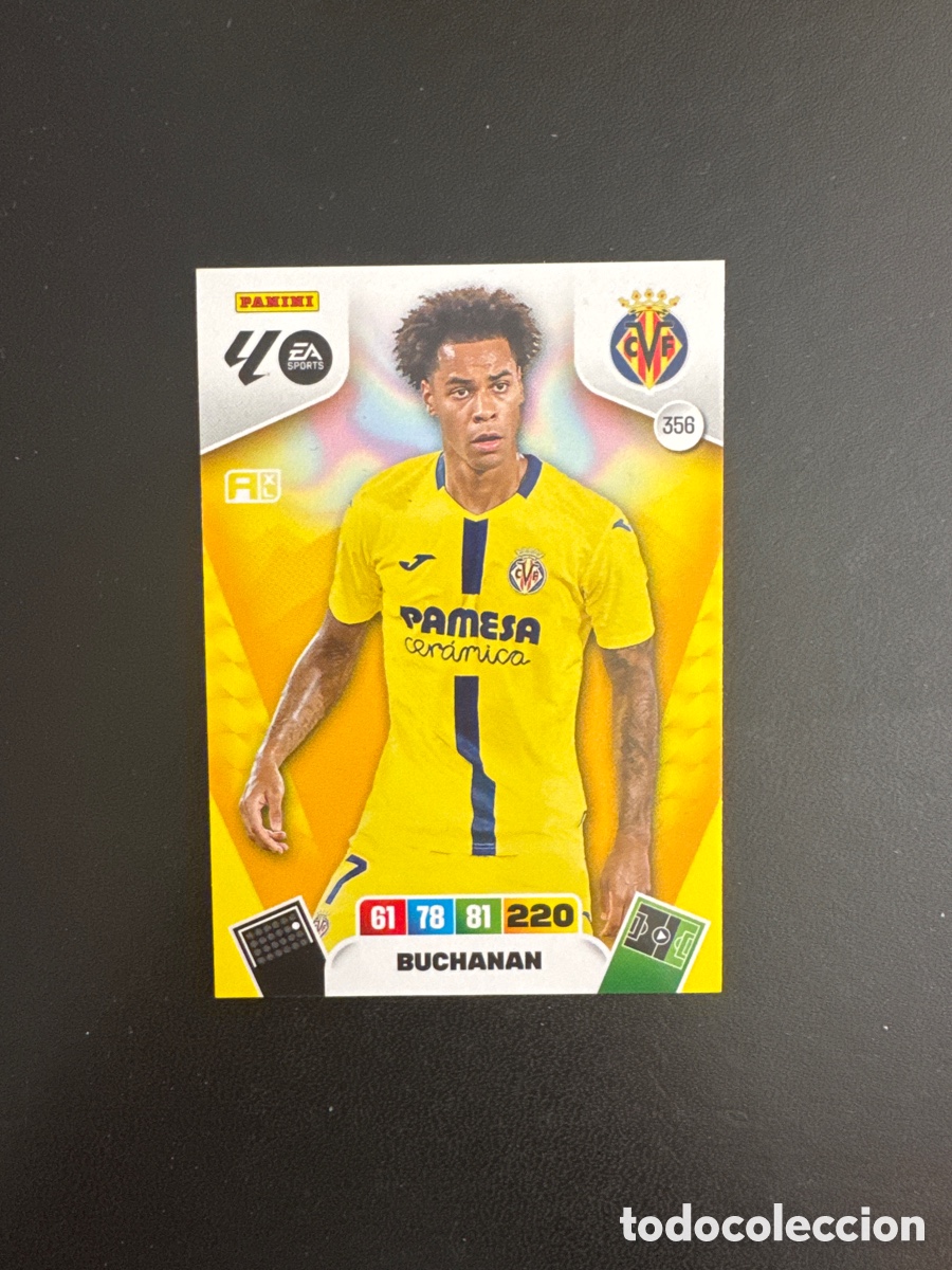 Cromos de F&uacute;tbol: BUCHANAN VILLARREAL NUMERO 356 ADRENALYN 2025 2026