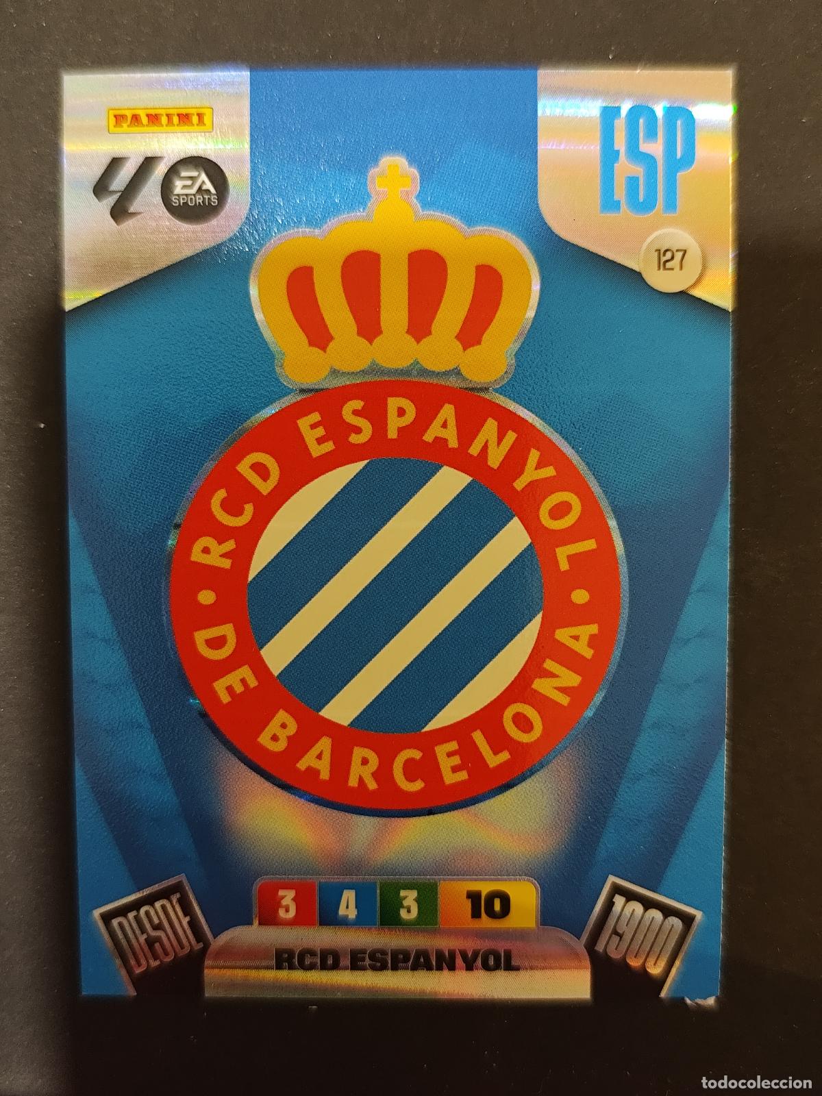 Cromos de F&uacute;tbol: 127 ESCUDO ESPANYOL ADRENALYN 2025 2026 25 26