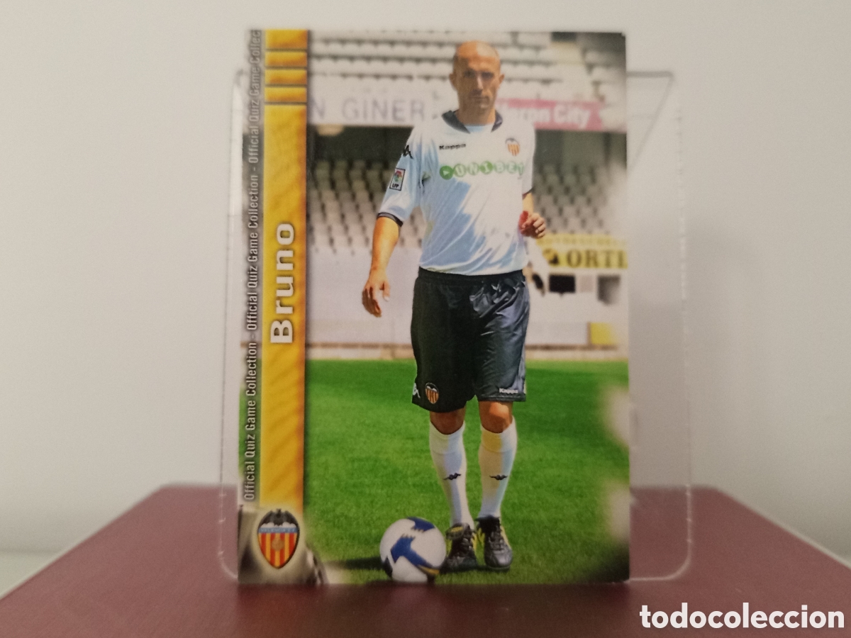 Cartes &agrave; collectionner de Football: ❇️ CROMO ⚽ BRUNO VALENCIA 142 FICHAS LIGA QUIZ COLLECTION MUNDICROMO ❇️