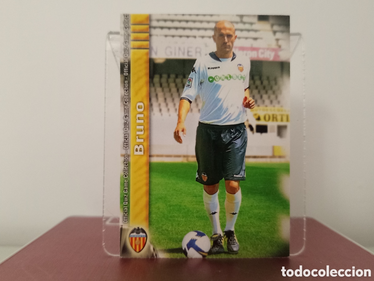 Cartes &agrave; collectionner de Football: ❇️ CROMO ⚽ BRUNO VALENCIA 142 FICHAS LIGA QUIZ COLLECTION MUNDICROMO ❇️