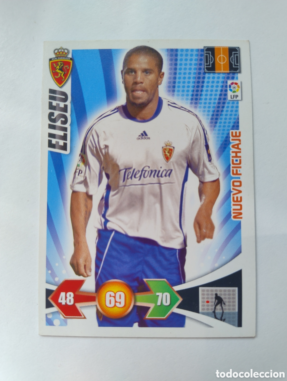 Cromos de F&uacute;tbol: Eliseu - Zaragoza - Adrenalyn XL Liga 2009 - 2010 Nuevo Fichaje